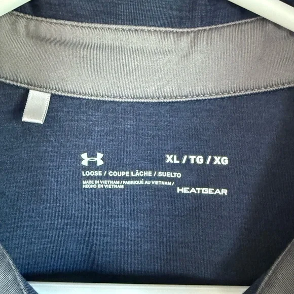 Under Armour Men's UA Playoff Heathered Polo - Picture 4 of 5